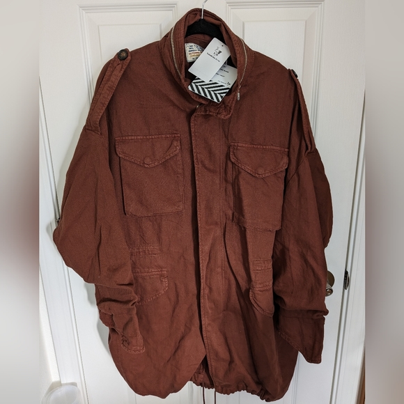 Free People x Sandrine Rose Utility Jacket - Picture 2 of 5